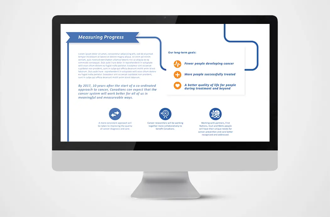 CPAC Website visual design