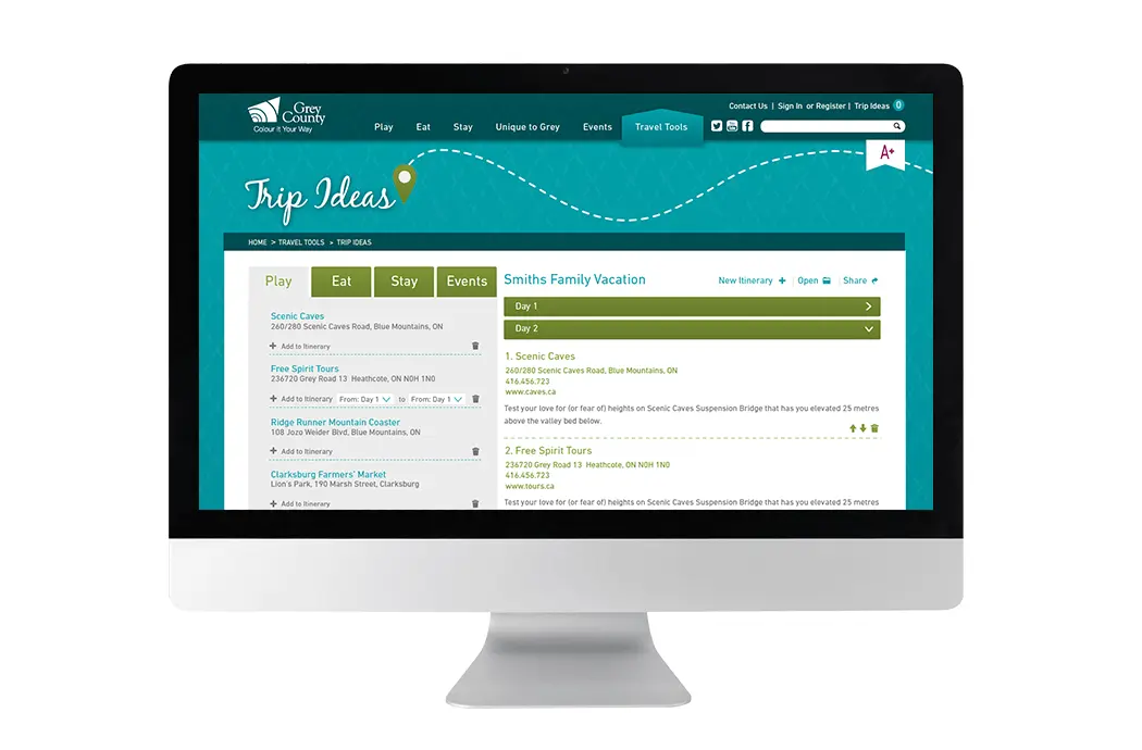 New Brunswick Power Mobile Website Redesign